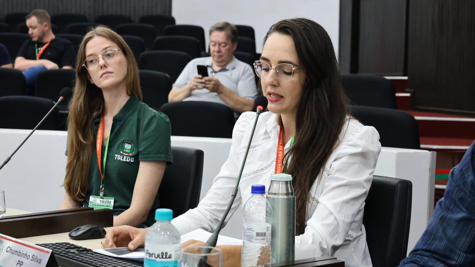 Equipe da secretaria apresentou, na manhã desta segunda-feira (30), execução físico-orçamentária do terceiro quadrimestre de 2025 no Plenário do Legislativo Municipal