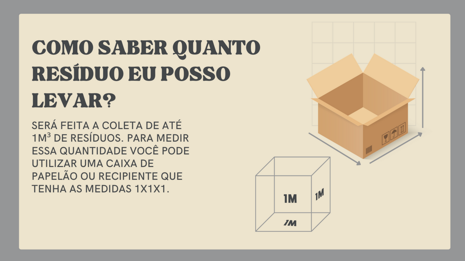 Recebimento ocorre das 8h às 12h, na Associação de Moradores do Jardim Coopagro