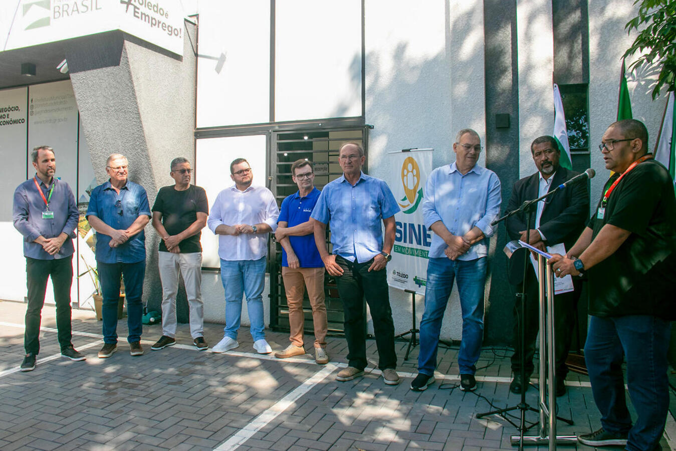 Indicadores de Toledo na geração de empregos foram exaltados por lideranças políticas e empresariais em solenidade ocorrida nesta terça-feira (31), em frente à sede do órgão