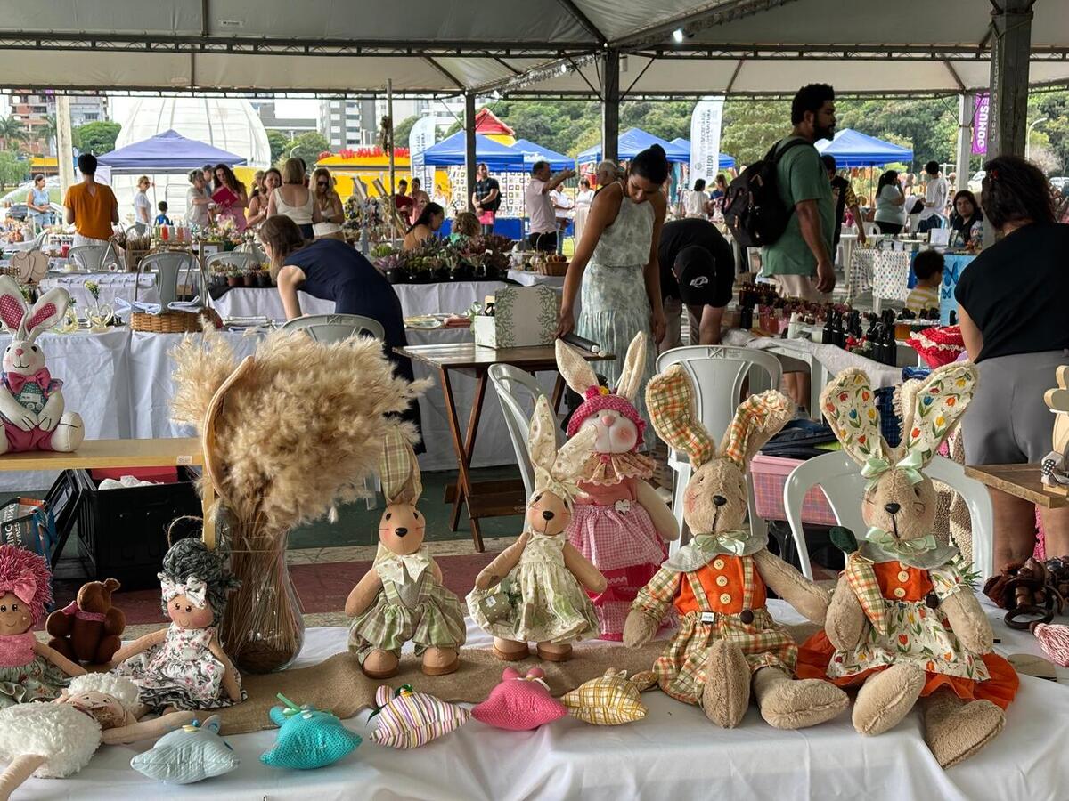 Festa celebra a Páscoa e reúne mais de 50 artesãos com exposição e venda de produtos