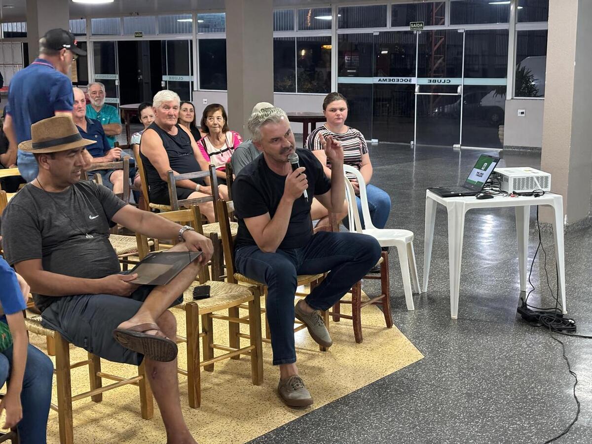Distrito já recebeu diversas ações executadas pela Prefeitura de Toledo, e durante o encontro, apresentou demandas da comunidade