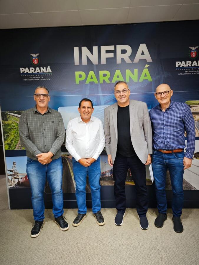 Prefeito Mario Costenaro cumpre agenda em Curitiba para acompanhar projetos de Toledo de obras estruturantes
