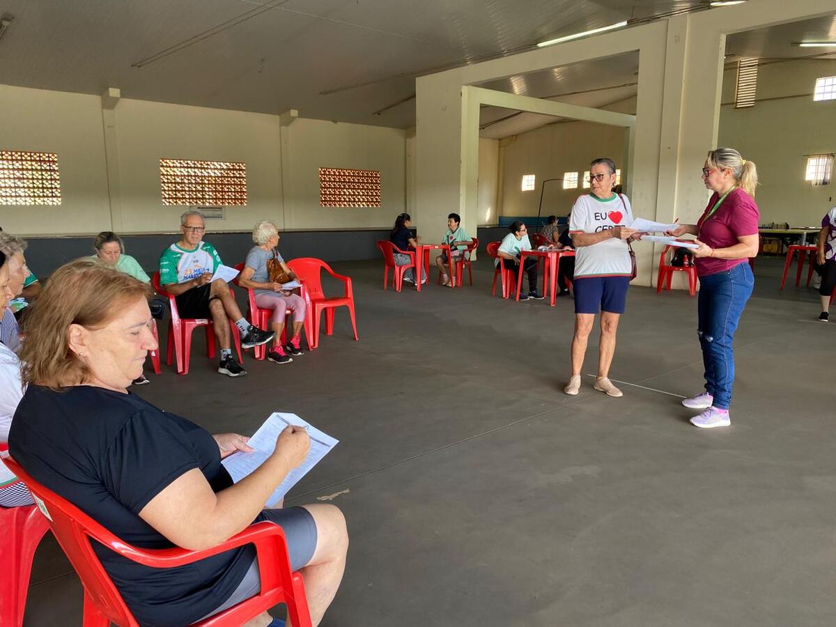 Na manhã desta terça-feira (7) a Secretaria de Assistência Social juntamente com a Secretaria da Saúde realizaram uma ação visando impulsionar a saúde dos idosos 