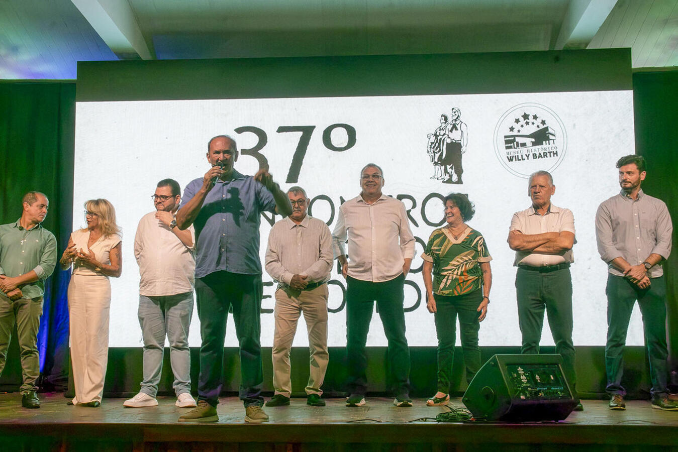 Pessoas que chegaram a Toledo até 1954 foram reconhecidas em evento alusivo ao Dia do Pioneiro, realizado nesta quarta-feira (1º), no salão do Yara Country Clube