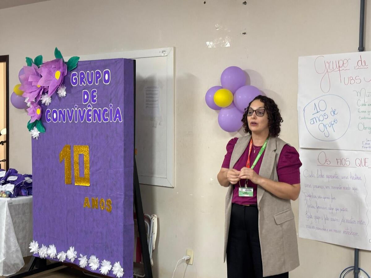 Ação realizada nesta terça-feira (31) celebrou com muita conversa, interação e troca de experiência a criação do Grupo de Convivência há uma década