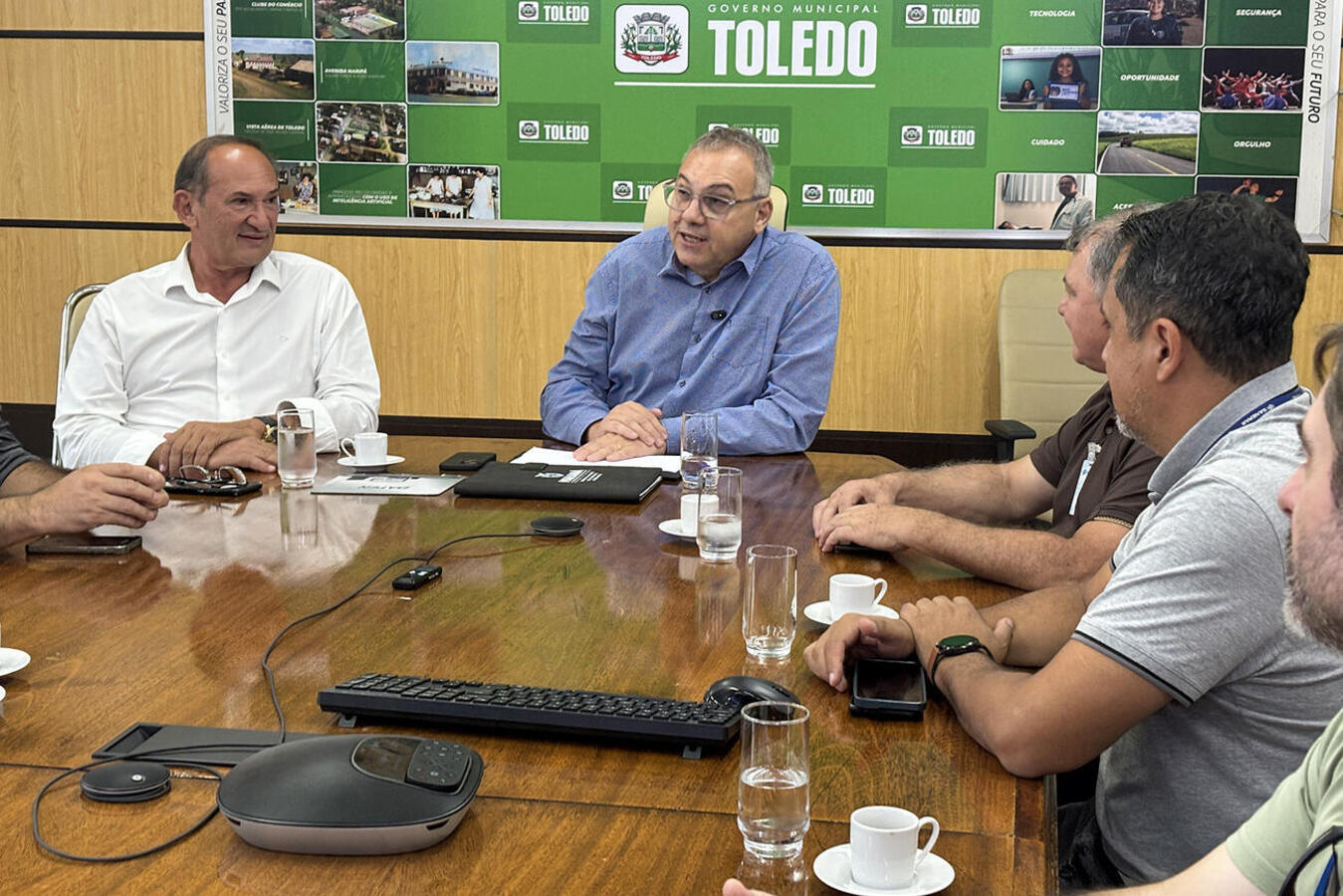 Anúncio foi feito na tarde desta quarta (8) pelo gerente regional da companhia, Márcio Luiz de Souza, em encontro na Sala de Reuniões do Gabinete do Prefeito