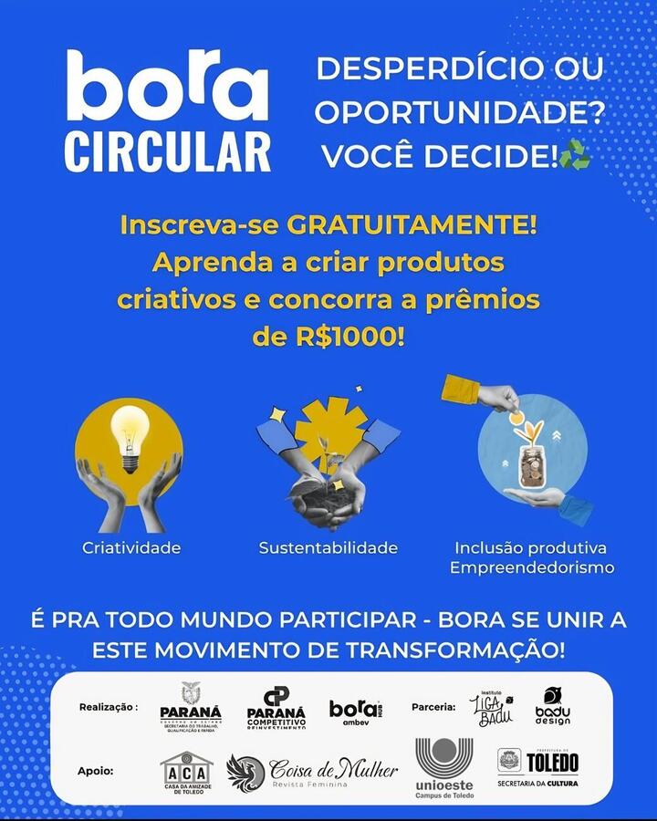 Ensinando técnicas de reaproveitamento de materiais, o curso não exige experiência prévia e tem início no dia 15 de maio