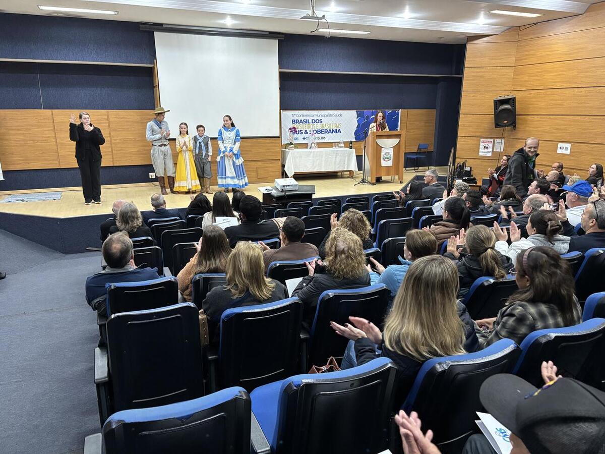 Foi realizado o encontro da etapa municipal que levará propostas para a melhoria da saúde para a 18ª Conferência Nacional de Saúde, programada para julho