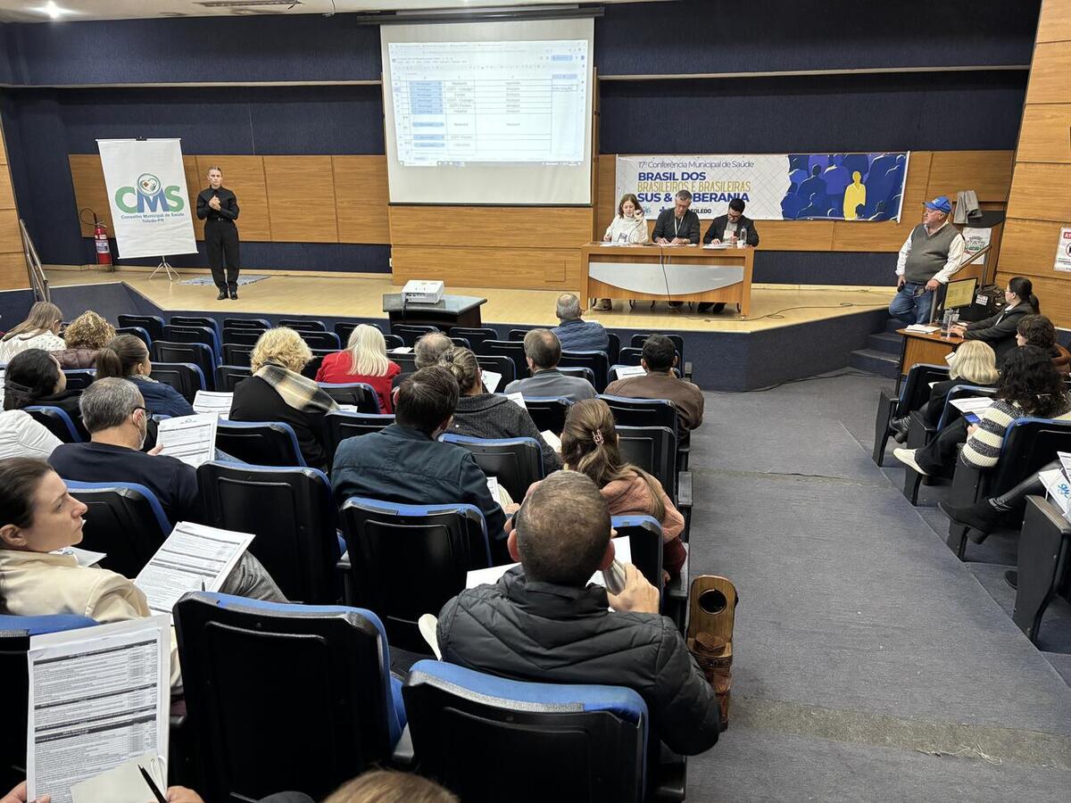 Foi realizado o encontro da etapa municipal que levará propostas para a melhoria da saúde para a 18ª Conferência Nacional de Saúde, programada para julho