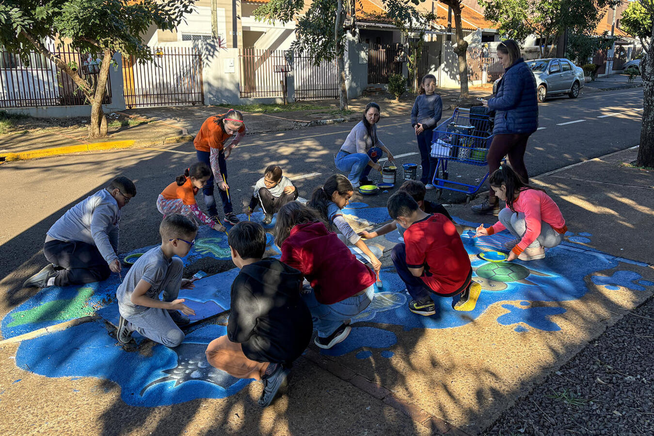 Programação do “Junho Verde” e do projeto “Rio Com Vida” movimentaram turmas da Escola Municipal Waldyr Luiz Becker, na tarde desta quinta-feira (25) 