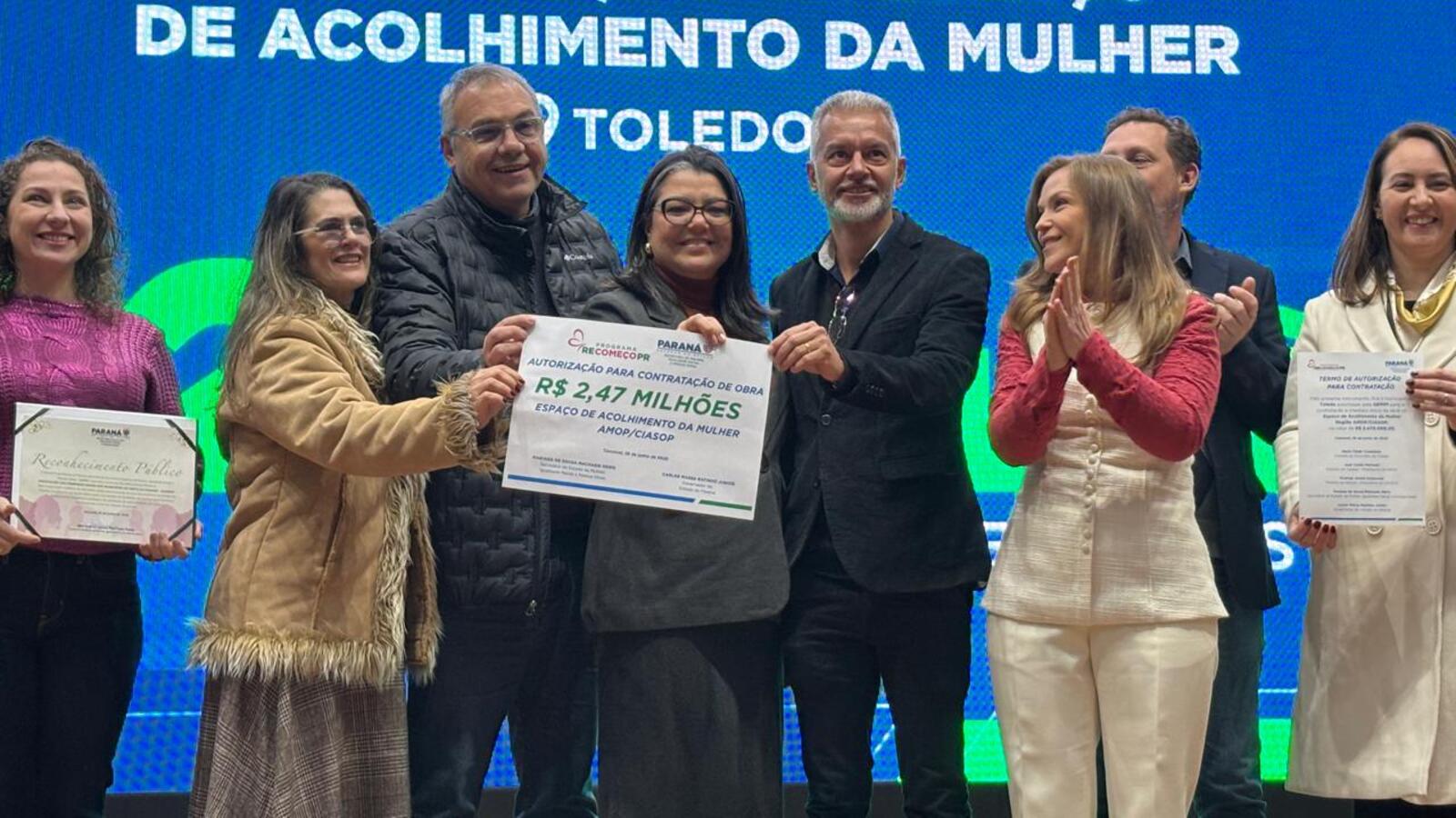 Estrutura inédita, obtida através do Ciasop, atenderá mulheres em situação de violência doméstica de todo o Oeste do Paraná