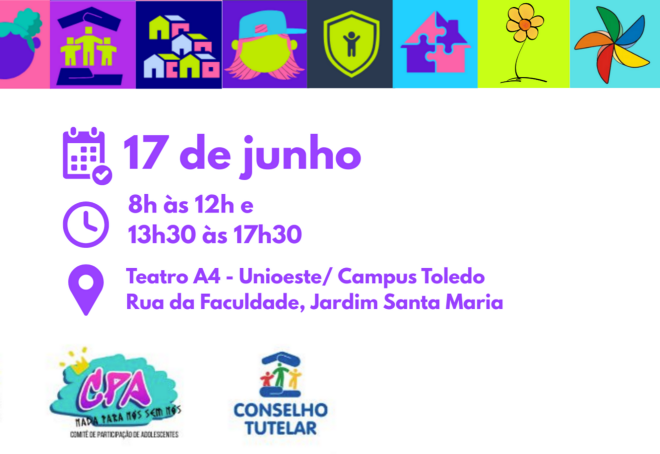 Evento reunirá representantes da sociedade civil e do poder público para debater propostas voltadas à garantia dos direitos de crianças e adolescentes
