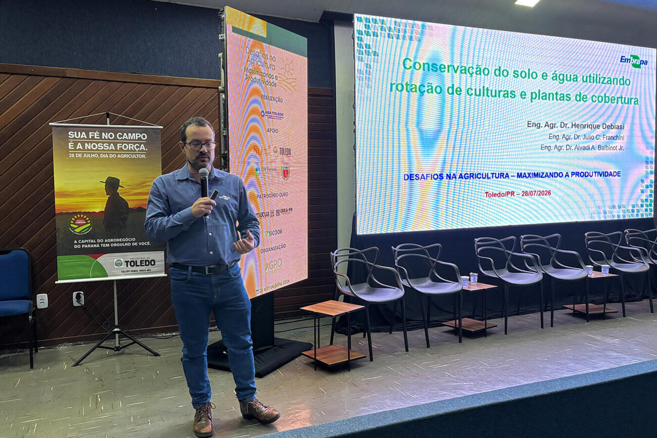 Com atrações para produtores, técnicos e estudantes, encontro, que integra programação da Semana do Agricultor, ocorre entre terça e quarta-feira (28 e 29)
