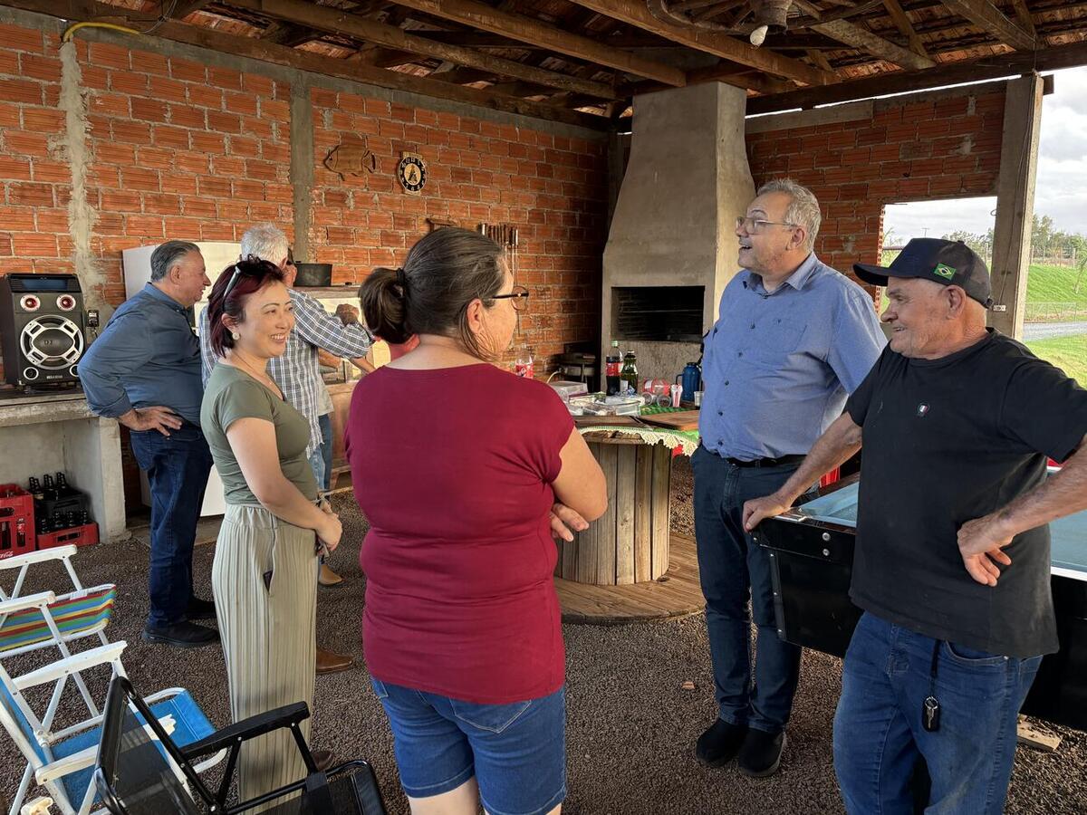 Café comemorativo marcou o início das atividades, que têm como destaque a 2ª Festa do Agricultor no próximo sábado (25)