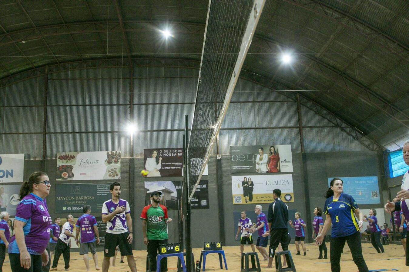 Cerca de 72 pessoas participaram do festival promovido pela Secretaria de Esportes e Lazer para celebrar a integração e socialização entre os idosos do município