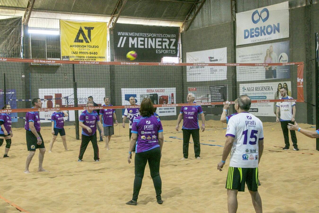 Cerca de 72 pessoas participaram do festival promovido pela Secretaria de Esportes e Lazer para celebrar a integração e socialização entre os idosos do município