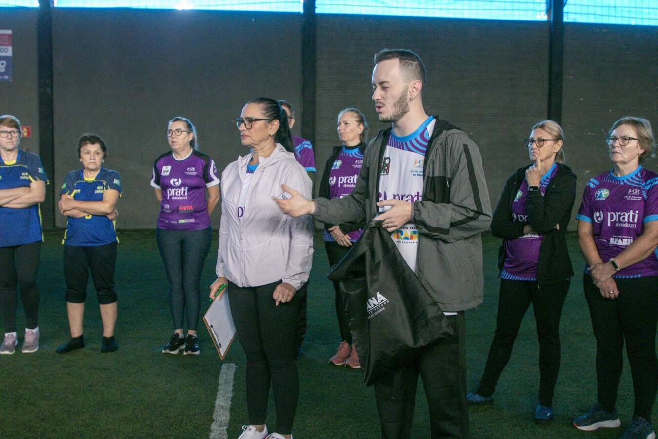 Cerca de 72 pessoas participaram do festival promovido pela Secretaria de Esportes e Lazer para celebrar a integração e socialização entre os idosos do município
