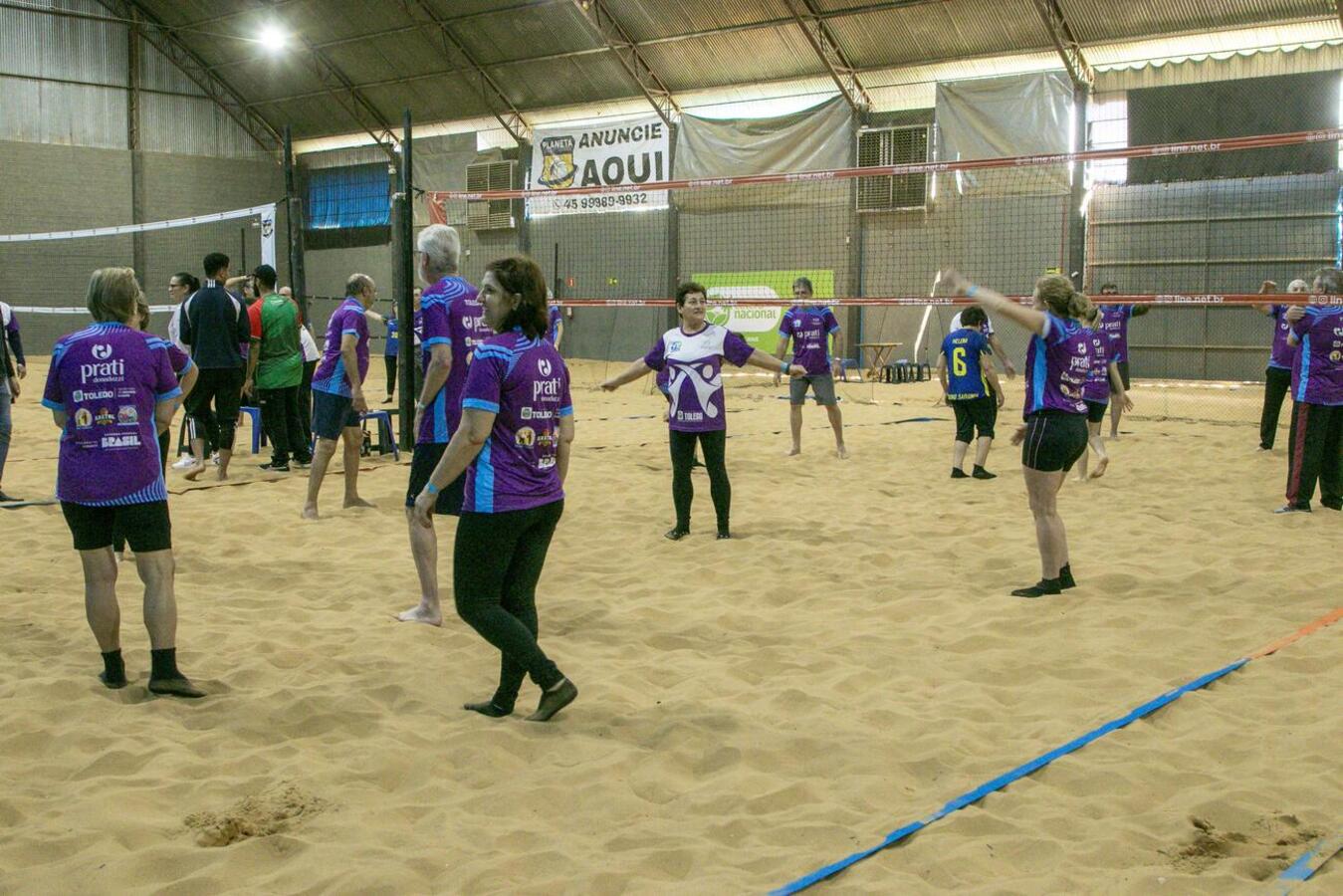 Cerca de 72 pessoas participaram do festival promovido pela Secretaria de Esportes e Lazer para celebrar a integração e socialização entre os idosos do município
