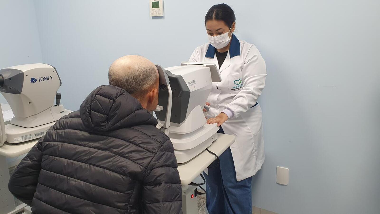 Consultas e exames começaram em julho; cirurgias de catarata, pterígio e transplante conjuntival estão previstas para agosto