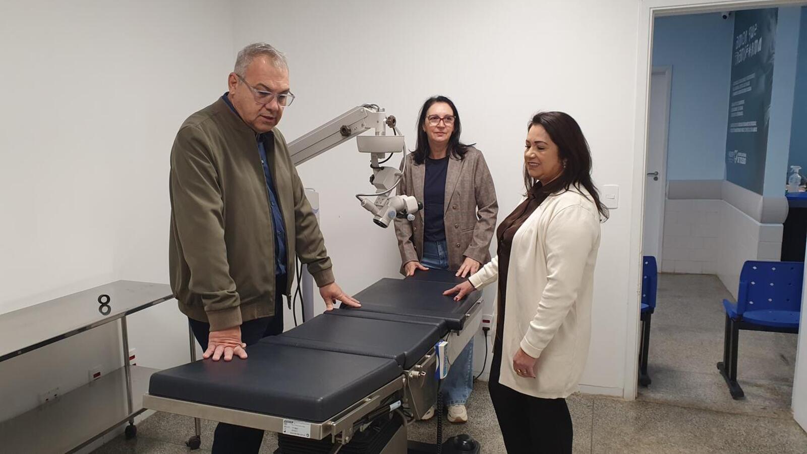 Consultas e exames começaram em julho; cirurgias de catarata, pterígio e transplante conjuntival estão previstas para agosto