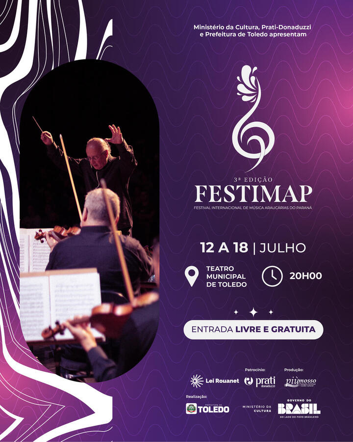 Evento reúne mais de 300 músicos, professores e estudantes do Brasil e do exterior até o dia 18 de julho