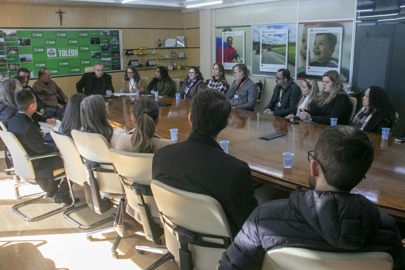 Encontro inaugural ocorreu na última terça (7) na Sala de Reuniões do Gabinete do Prefeito e debateu como cada parte poderá contribuir para o PME 2026-2036