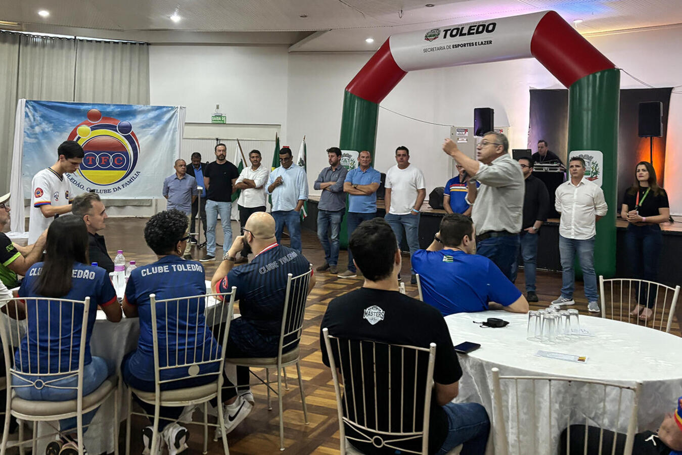 Abertura oficial ocorreu em evento no Toledão na noite de quarta-feira (5); mais de 3.000 atletas e dirigentes e 23 entidades disputarão 31 modalidades 