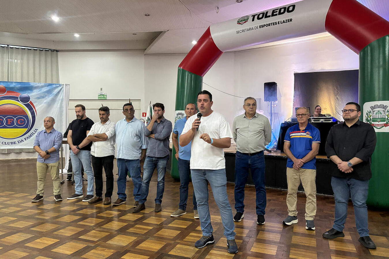 Abertura oficial ocorreu em evento no Toledão na noite de quarta-feira (5); mais de 3.000 atletas e dirigentes e 23 entidades disputarão 31 modalidades 