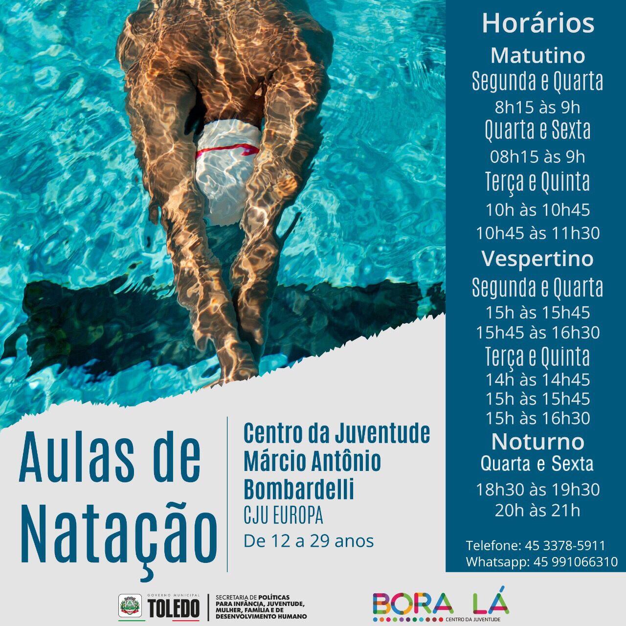 Aulas de Natação