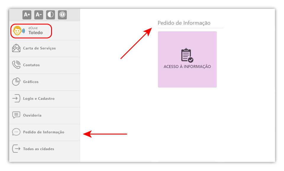 Pedido de Informação