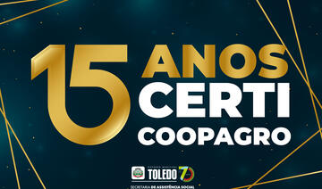 SMAS prepara evento para celebrar os 15 Anos do CERTI/Coopagro