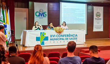 O evento, preparatório à 17ª Conferência Nacional de Saúde, reuniu cerca de 150 pessoas entre gestores públicos, prestadores, trabalhadores e usuários do SUS