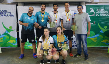Toledo mantém hegemonia e leva todos os ouros do badminton no JAPS