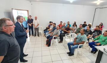 Prefeito realizou o acolhimento dos novos funcionários da empresa pública na manhã desta segunda-feira (16)