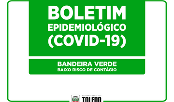 Matriz de risco de Toledo para a Covid-19 é mantida em bandeira verde