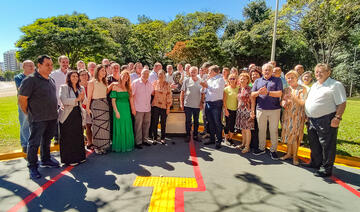 Após rosto de Diva Paim Barth ficar eternizado em parque ecológico que tem o seu nome, data teve o 34º Encontro dos Pioneiros, do qual mais de 1.000 pessoas participaram