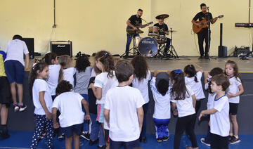 Escola Borges de Medeiros recebe recital da SerPrati (foto: Carlos Rodrigues/Prefeitura de Toledo)