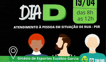Ação oferecerá vários serviços a este público e será realizada nesta quarta-feira (19), das 8h às 12h, no ginásio de Esportes Euzébio Garcia (Boa Esperança)