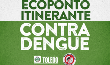 Marcada para sábado (27), ação será realizada das 8h às 12h; apoio da população na coleta e entrega de objetos que servem de criadouro para o Aedes aegypti é fundamental