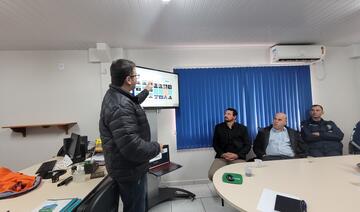 Representantes da SSMU e Funtec participaram, na manhã de hoje (22), de encontro com executivos de empresa que oferece ferramenta que amplia segurança