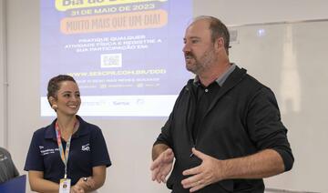 Cerimônia de lançamento do Dia do Desafio de 2023 aconteceu na manhã desta quarta-feira de forma integrada em todas as 25 unidades do Sesc Paraná