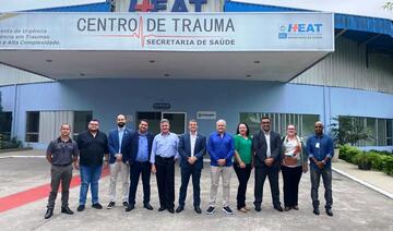 Comitiva visita unidades hospitalares no Rio de Janeiro administradas pela IDEAS