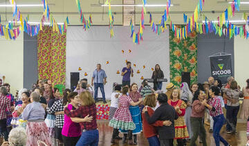 Centro Olímpico, Certi Coopagro, Centro de Fisioterapia e Centro de Artes Marciais promoveram arraiás que envolveram todo o público atendido por estas estruturas
