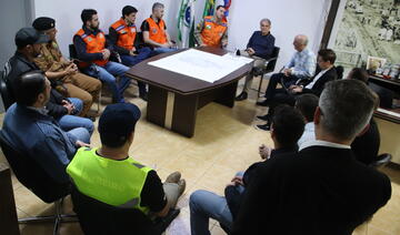 Comitiva esteve ontem (31/7) no município e falou a respeito dos procedimentos de análise em imóveis afetados pela trágica explosão que vitimou 9 trabalhadores (Crédito: Assessoria/Prefeitura de Palotina)