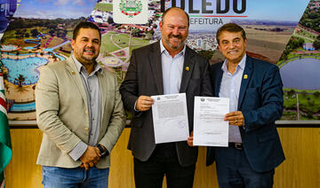 O vice-prefeito ficará à frente da Prefeitura de Toledo durante as férias do titular Beto Lunitti