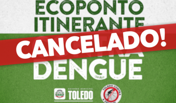 Ação, que estava marcada para a manhã deste sábado (7), será realizada em data que será divulgada em breve; no combate ao Aedes aegypti, ajuda da população é essencial