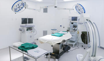 Centro cirúrgico preparado para receber pacientes no HRT