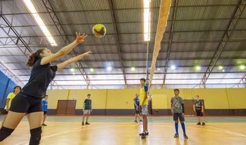 Atividades recreativas são levadas semanalmente para atender os jovens das comunidades de Novo Sarandi e Vila Nova