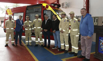 Durante a cerimônia de entrega da nova ambulância no Corpo de Bombeiros foi divulgado a diminuição de acidentes de trânsito em Toledo