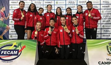 3 equipes conquistaram vaga para fase final dos Jogos de Juventude do Paraná, que serão realizados entre 29/10 e 1º/11; GR trouxe 8 medalhas para casa